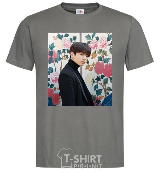 Men's T-Shirt Chonguk BTS dark-grey фото