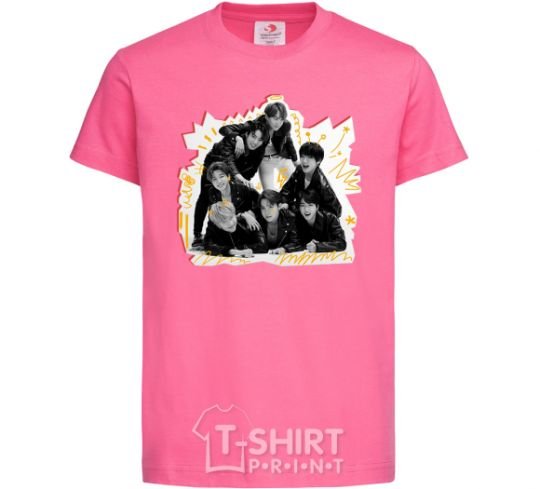 Kids T-shirt BTS k-pop heliconia фото