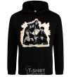 Men`s hoodie BTS k-pop black фото