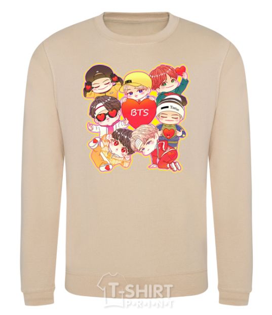 Sweatshirt BTS fun art sand фото