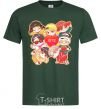 Men's T-Shirt BTS fun art bottle-green фото