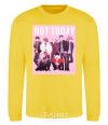 Sweatshirt Not today bts art yellow фото