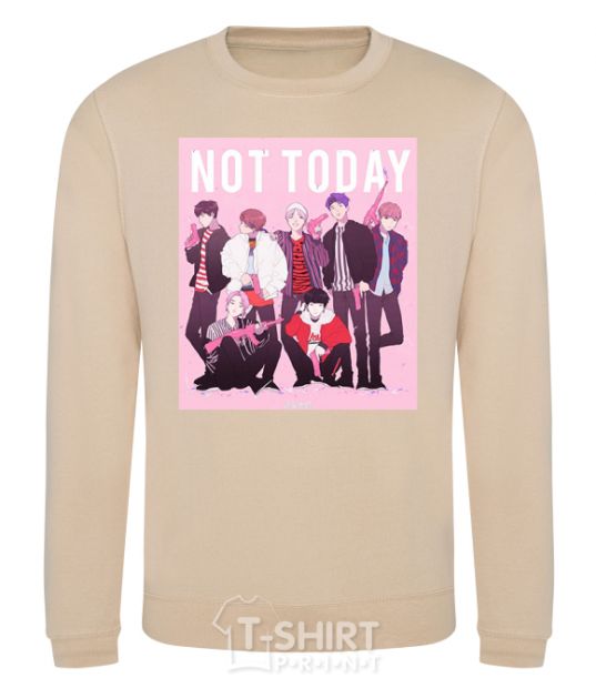 Sweatshirt Not today bts art sand фото