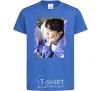 Kids T-shirt Photoshoot bts J-Hope royal-blue фото