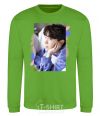 Sweatshirt Photoshoot bts J-Hope orchid-green фото