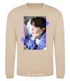 Sweatshirt Photoshoot bts J-Hope sand фото