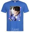 Men's T-Shirt Photoshoot bts J-Hope royal-blue фото