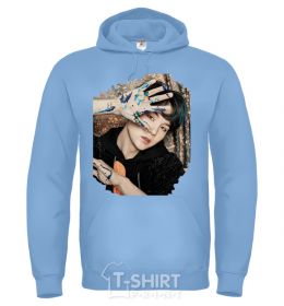 Men`s hoodie Min Yungi Chi Min sport-grey фото