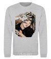 Sweatshirt Suga BTS paint sport-grey фото