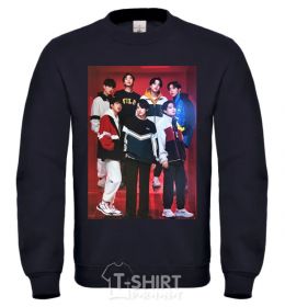 Sweatshirt BTS for FILA black фото