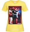 Women's T-shirt BTS for FILA cornsilk фото