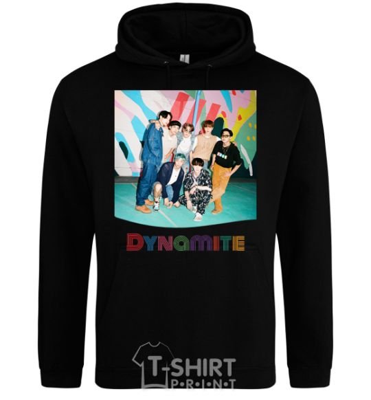 Men`s hoodie Dynamite k pop black фото