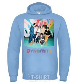 Мужская толстовка (худи) Dynamite k pop Голубой фото