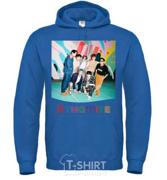 Men`s hoodie Dynamite k pop royal фото