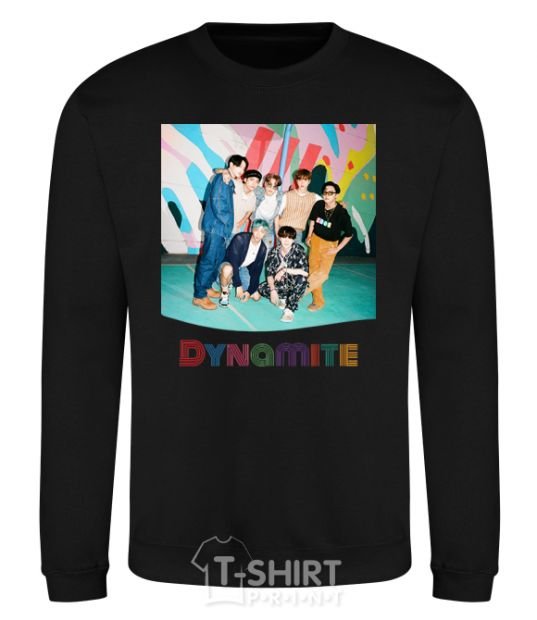 Sweatshirt Dynamite k pop black фото