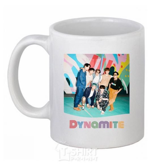 Ceramic mug Dynamite k pop White фото