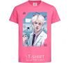 Kids T-shirt Jin BTS like a cat heliconia фото