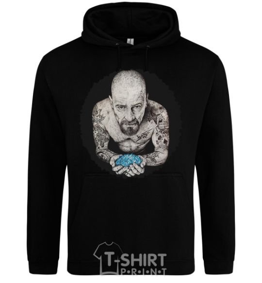 Men`s hoodie Heisenberg with blue black фото