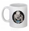 Ceramic mug Heisenberg with blue White фото