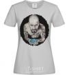 Women's T-shirt Heisenberg with blue grey фото