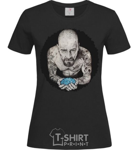 Women's T-shirt Heisenberg with blue black фото