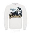 Sweatshirt Finally i'm graduate White фото