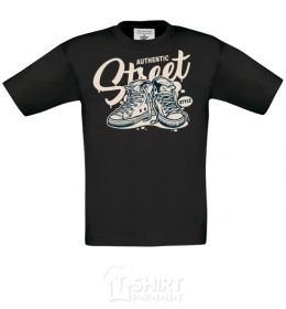 Kids T-shirt Autentic street style black фото