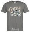 Men's T-Shirt Autentic street style dark-grey фото