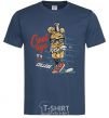 Men's T-Shirt Cool age it's about college navy-blue фото