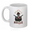 Ceramic mug Stay humble hustle hard White фото