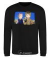 Sweatshirt Ukrainian anime soldier black фото