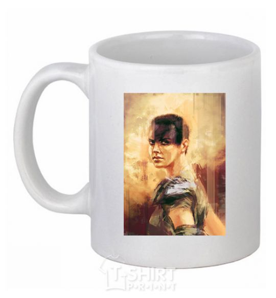 Ceramic mug Furiosa mad max White фото