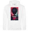 Men`s hoodie We are venom White фото