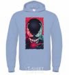 Men`s hoodie We are venom sky-blue фото