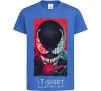 Kids T-shirt We are venom royal-blue фото