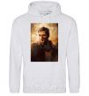 Men`s hoodie Mad Max sport-grey фото