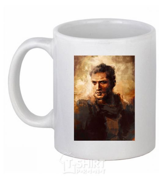 Ceramic mug Mad Max White фото