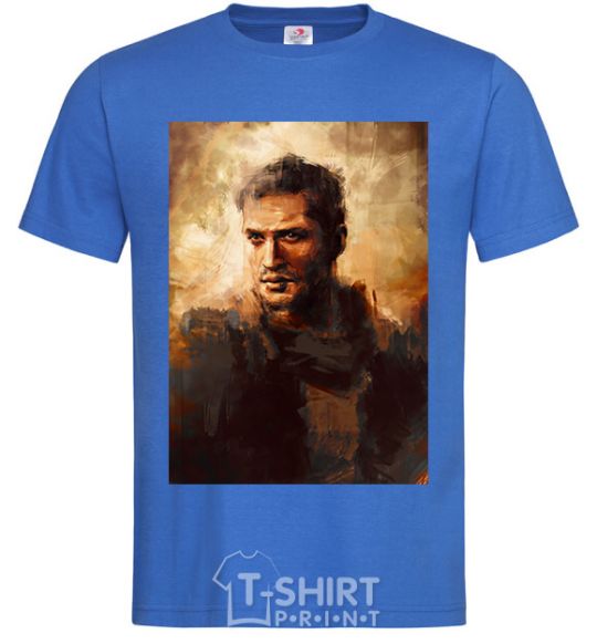 Men's T-Shirt Mad Max royal-blue фото