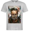 Men's T-Shirt Tom Hardy in a mask grey фото