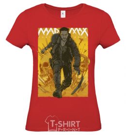Women's T-shirt Mad max fury road yellow red фото