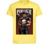 Kids T-shirt The punisher art cornsilk фото