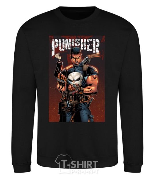 Свитшот The punisher art Черный фото