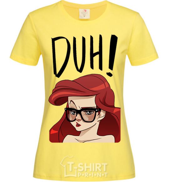 Women's T-shirt Аriel disney princess cornsilk фото