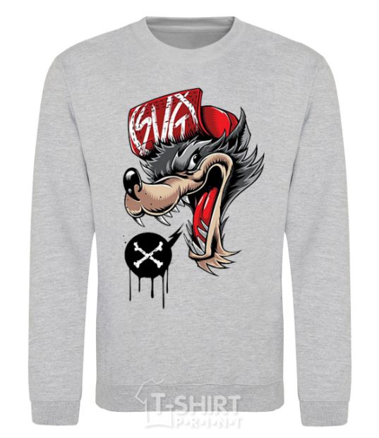 Sweatshirt Swag wolf sport-grey фото