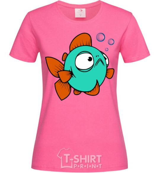 Women's T-shirt The fish is a beauty heliconia фото