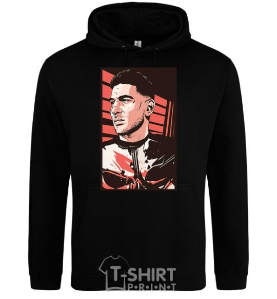 Men`s hoodie Jon Bernthal black фото