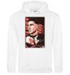 Men`s hoodie Jon Bernthal White фото