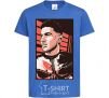 Kids T-shirt Jon Bernthal royal-blue фото