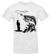 Men's T-Shirt Big fish White фото