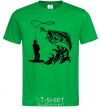 Men's T-Shirt Big fish kelly-green фото